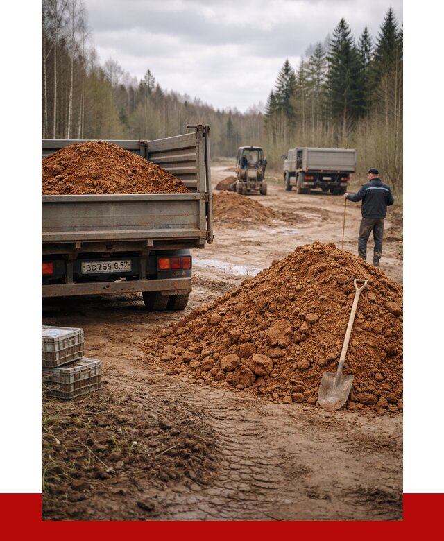 Глина и суглинки в Валуйках от 4790 р. за куб | ПРОНЕРУДВли