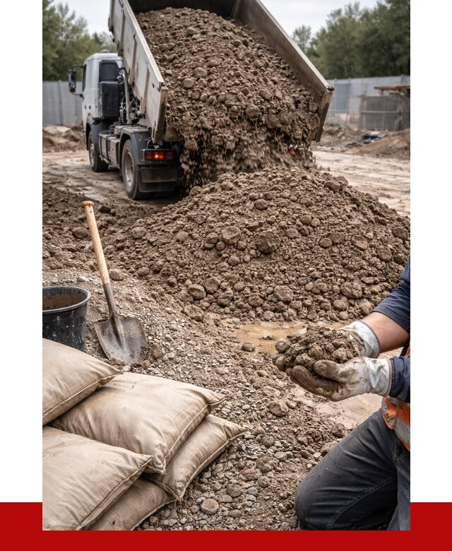 Купить глина для засыпки в Валуйках от 1277 р. за куб | ПРОНЕРУДВли