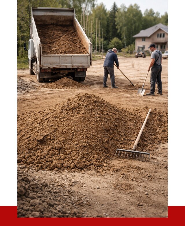 Суглинок для планировки в Валуйках с доставкой от 4471 р. | ПРОНЕРУДВли