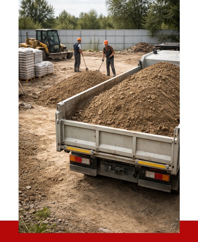 Супесь с доставкой в Валуйках от 2608 р. за куб | ПРОНЕРУДВли