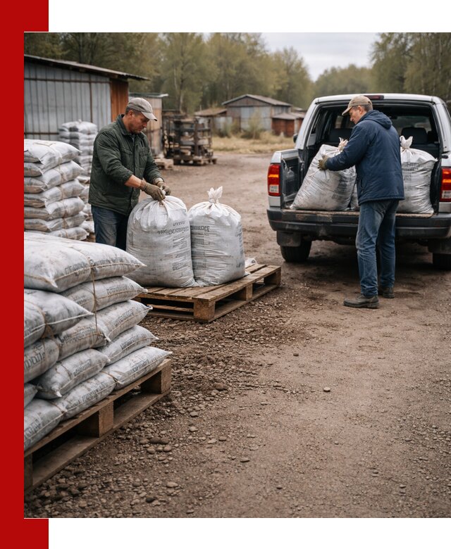 Купить конский навоз в мешках с доставкой в Валуйках