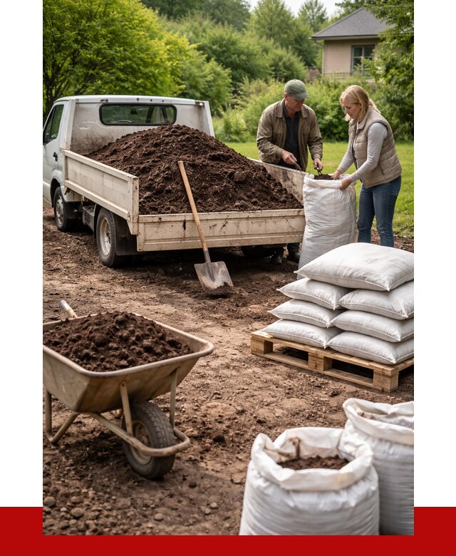 Перегной в мешках с доставкой в Валуйках от 2342 р. | ПРОНЕРУДВли