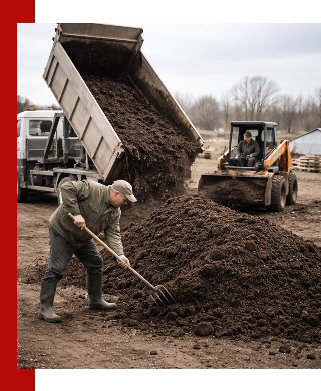 Доставка и продажа перегноя в Валуйках быстро и дешево