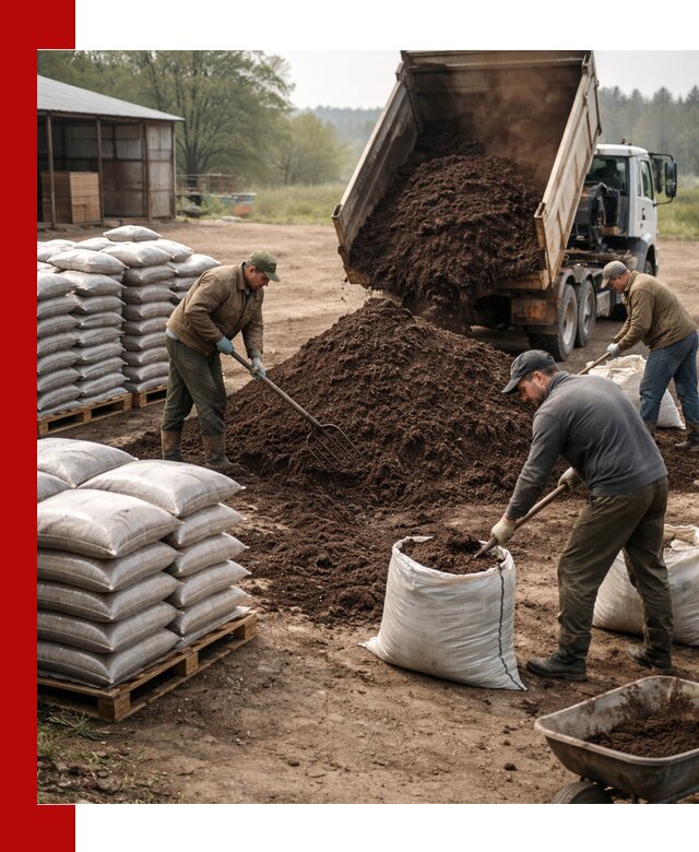 Доставка компоста оптом и в розницу в Валуйках
