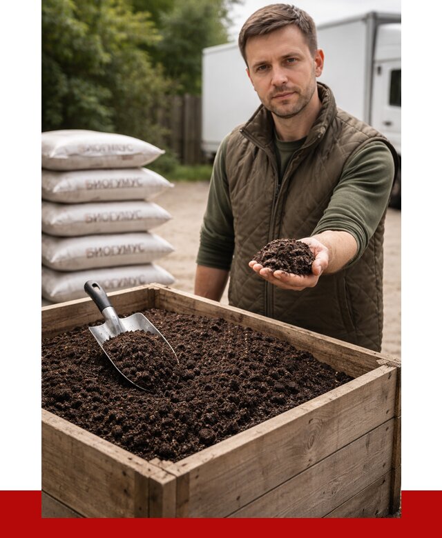 Купить биогумус в Валуйках с доставкой от 9048 р. за куб | ПРОНЕРУДВли