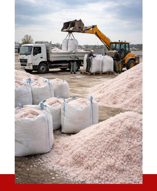 Калийная соль оптом с доставкой в Валуйках от 6600 р. | ПРОНЕРУДВли