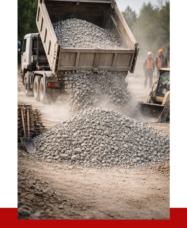 Купить дробленый бетон в Валуйках от 1810 р./куб | ПРОНЕРУДВли