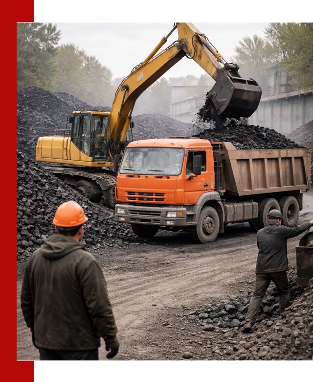 Доставка угля автотранспортом в Валуйках быстро и выгодно