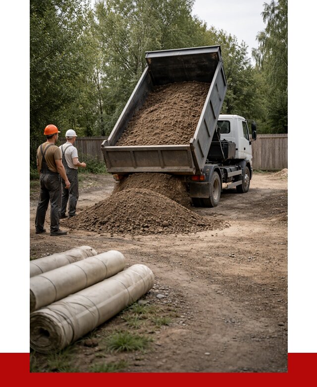 Доставка сыпучих материалов самосвалом в Валуйки от 4471 р. | ПРОНЕРУДВли