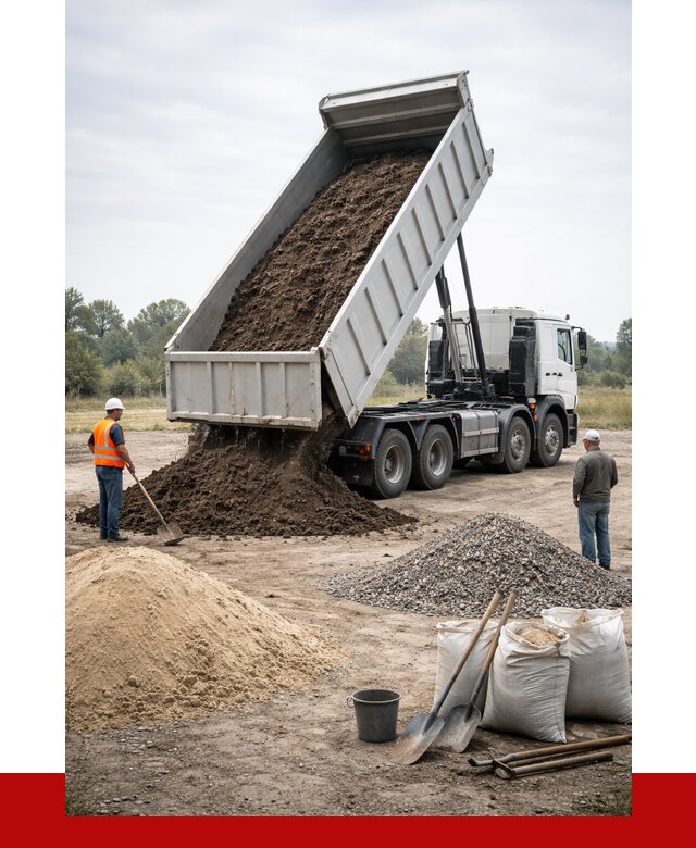 Доставка самосвалом 30 кубов в Валуйках от 9048 р. | ПРОНЕРУДВли