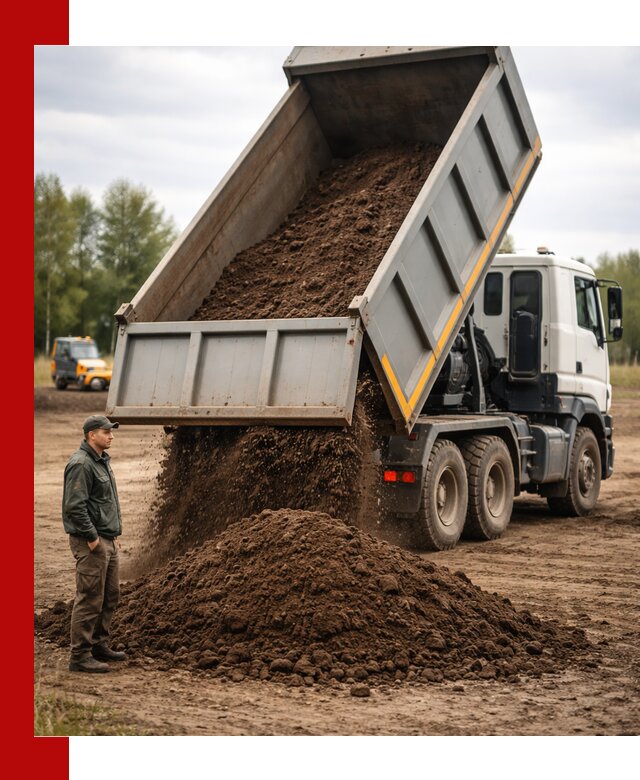 Аренда самосвала с водителем в Валуйках для сыпучих грузов и навоза