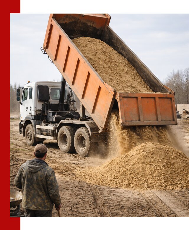 Аренда самосвала 20 тонн для перевозки грузов в Валуйках