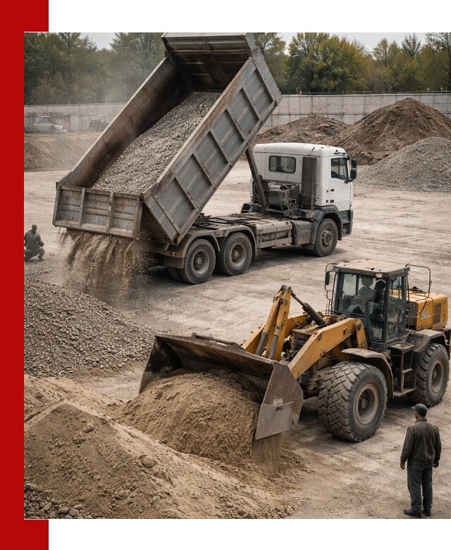 Перевозка сыпучих грузов самосвалами и бортовыми в Валуйках