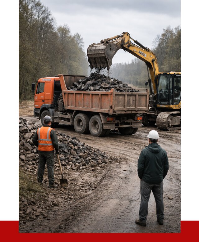 Вывоз асфальта в Валуйках от 4790 р. самосвалом ПРОНЕРУДВли