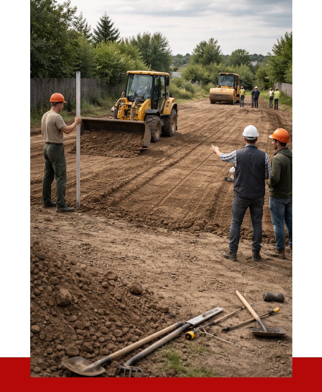 Планировка участка грунтом в Валуйках от 4790 р ПРОНЕРУДВли