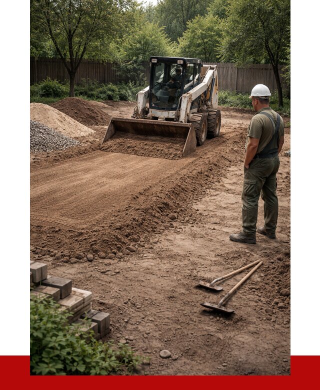 Выравнивание участка под ключ в Валуйках от 3726 р. | ПРОНЕРУДВли
